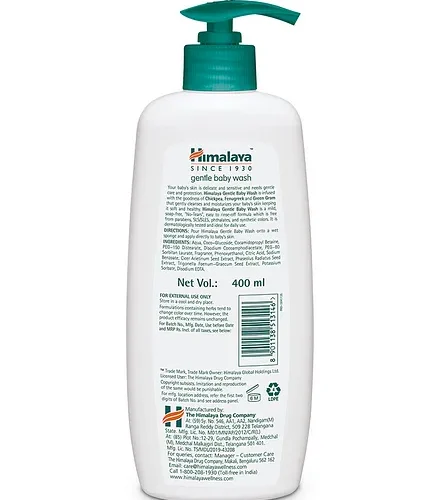 Himalaya gentle baby wash