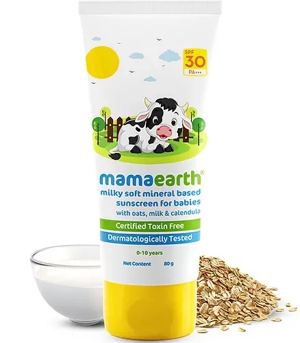 Mamaearth Baby Milk Soft Sunscreen