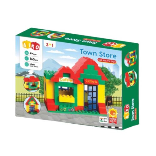 Aiko Town Store 3in1 Set TH004 (164 Pcs)